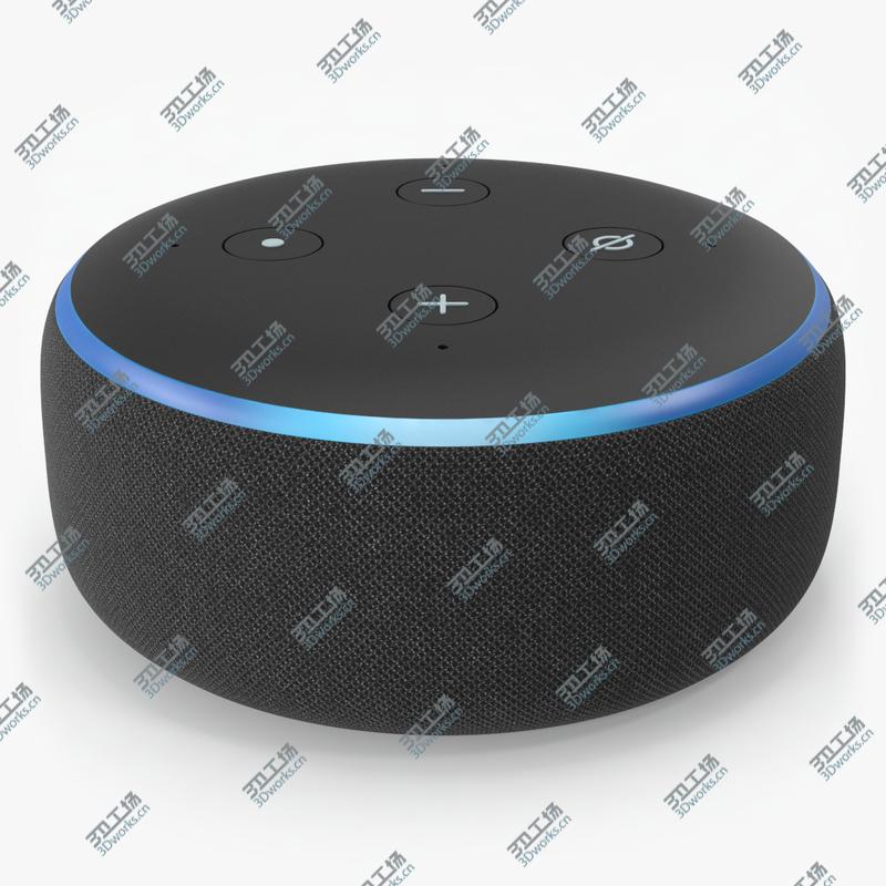 images/goods_img/2021040161/Amazon Echo Dot 3rd Generation Charcoal 3D model/1.jpg